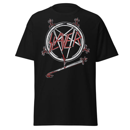 Stakes Slayer Sword Logo Jumbo Print T-shirt [Apparel]
