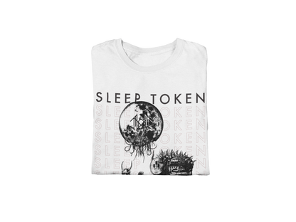 Stakes Sleep Token Take Me Back Jumbo Print Mens T Shirt Officially Licensed