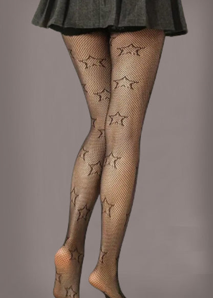 Star Fishnet Tights