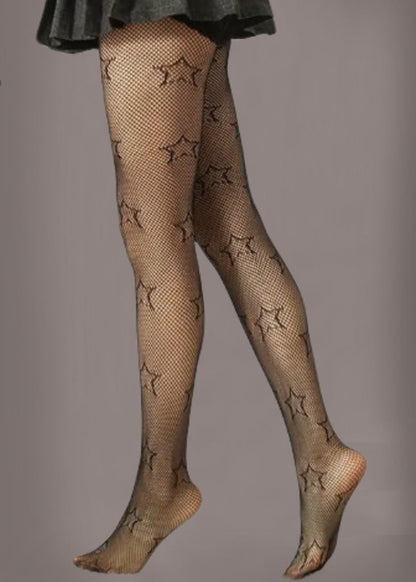 Star Fishnet Tights