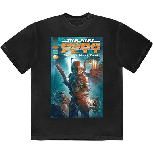 Star Wars Boba Fett Comic Cover [T-Shirt] Officially Licensed
