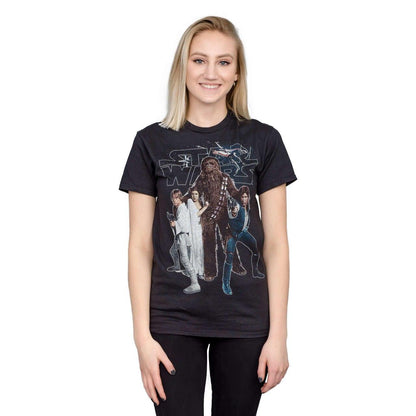Star Wars Chewie and The Gang T-shirt