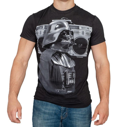 Star Wars Darth Vader Boombox Retro T-shirt
