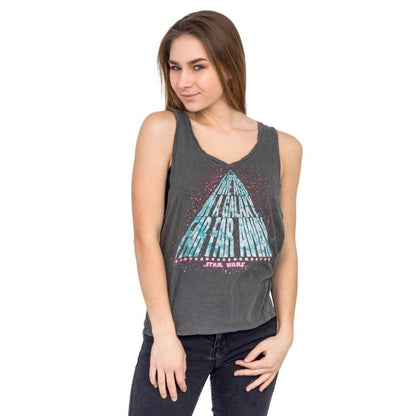 Star Wars Galaxy Far Far Away Juniors Tank Top