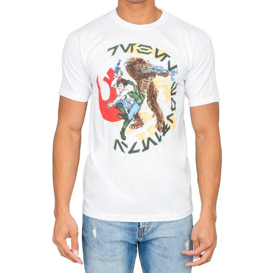 Star Wars Japan Chewey Chewbacca Fighting T-Shirt