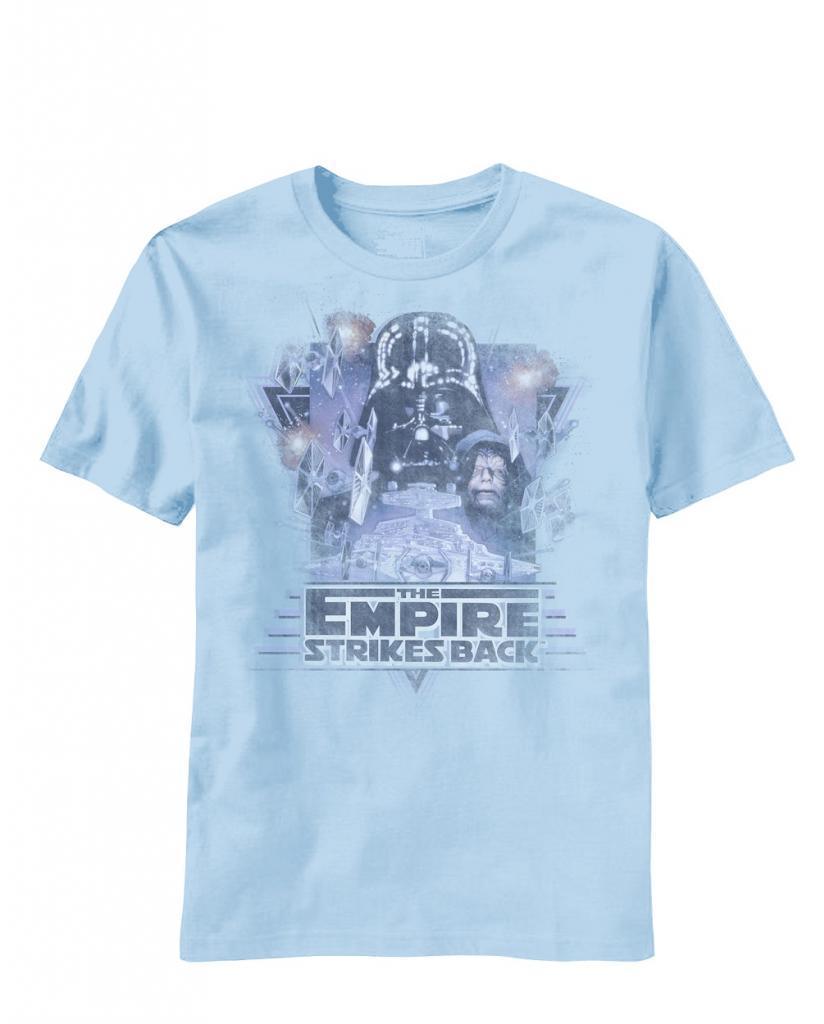 Star Wars Purple Empire Strikes Back Adult T-Shirt
