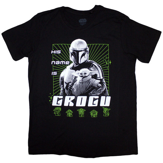 Star Wars The Mandalorian His Name Is Grogu [T-Shirt]