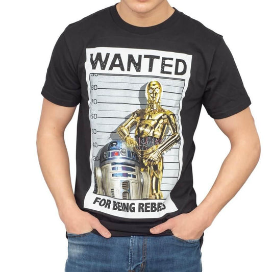 Star Wars Wanted For Being Rebels T-Shirt Tee