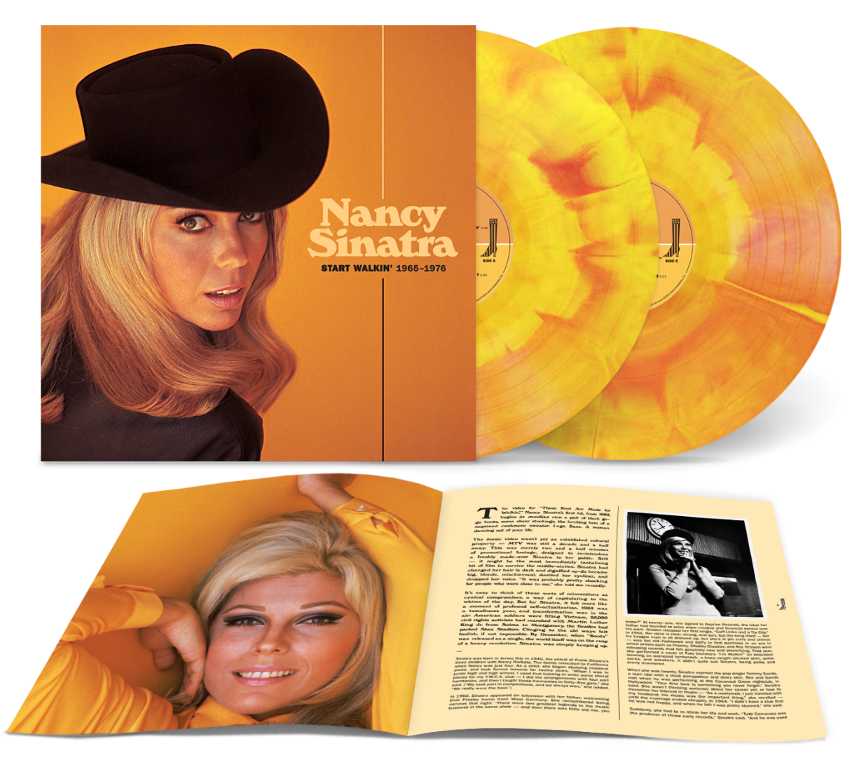 Nancy Sinatra - Start Walkin' 1965-1976 (2xLP, Velvet Morning Sunrise) Vinyl Record