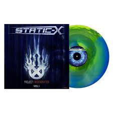 Static-X - Project: Regeneration Vol. 1 (Colored Vinyl, Green, Blue) Vinyl Record