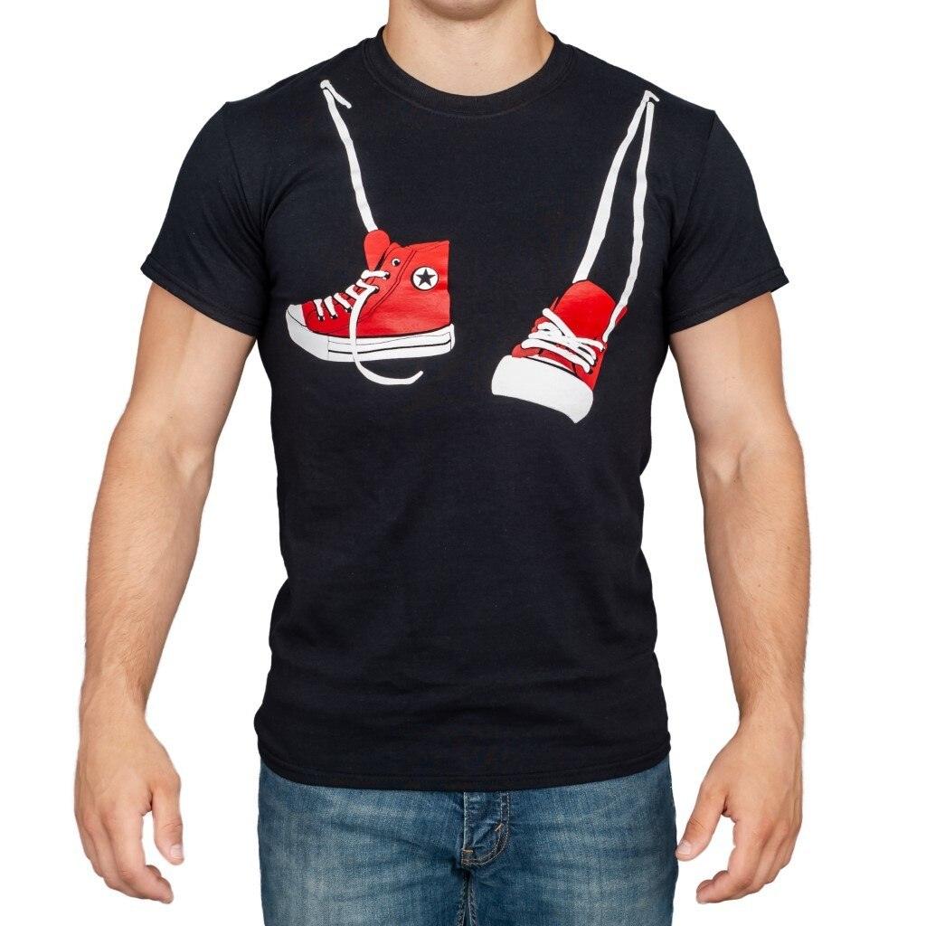 Step Brothers Shoe Sneakers Hanging Adult T Shirt Tee