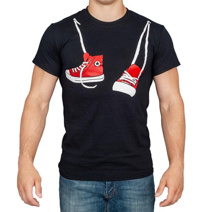 Step Brothers Shoe Sneakers Hanging Adult T Shirt Tee