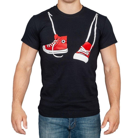 Step Brothers Shoe Sneakers Hanging Adult T Shirt Tee