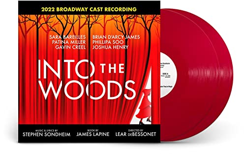 Stephen Sondheim/Sara Bareilles/2022 Broadway Cast - Into The Woods (2022 Broadway Cast Recording) [Apple Red 2 LP] Vinyl Record