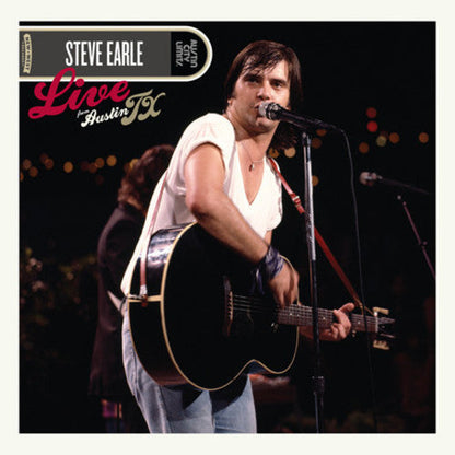 Steve Earle - Live From Austin, TX (180 Gram Blue Colored Vinyl) (2 Lp's) Vinyl Record