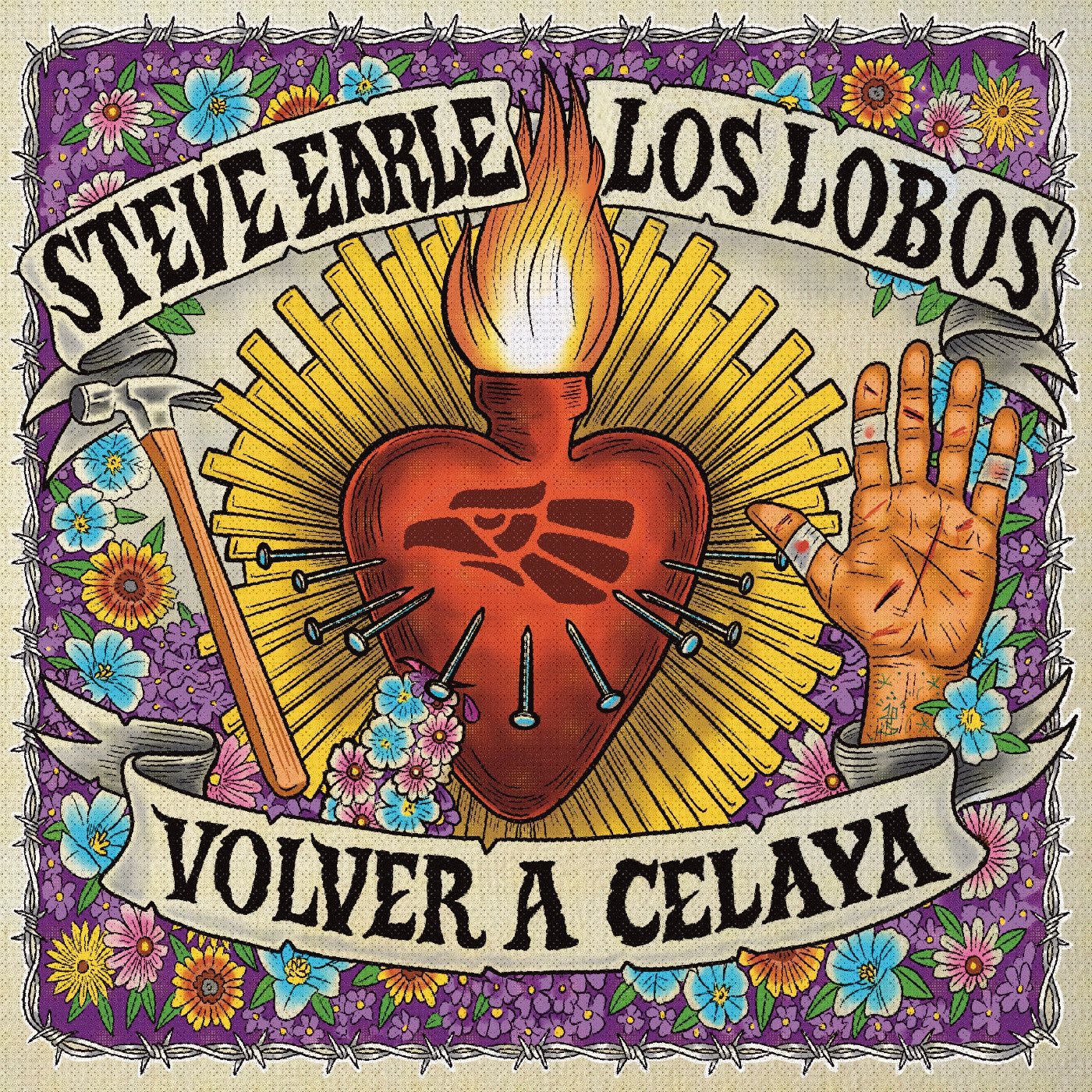 PRE-ORDER Steve Earle / Los Lobos - Volver A Celaya / City Of Immigrants (Indie Exclusive) [Vinyl] Vinyl Record
