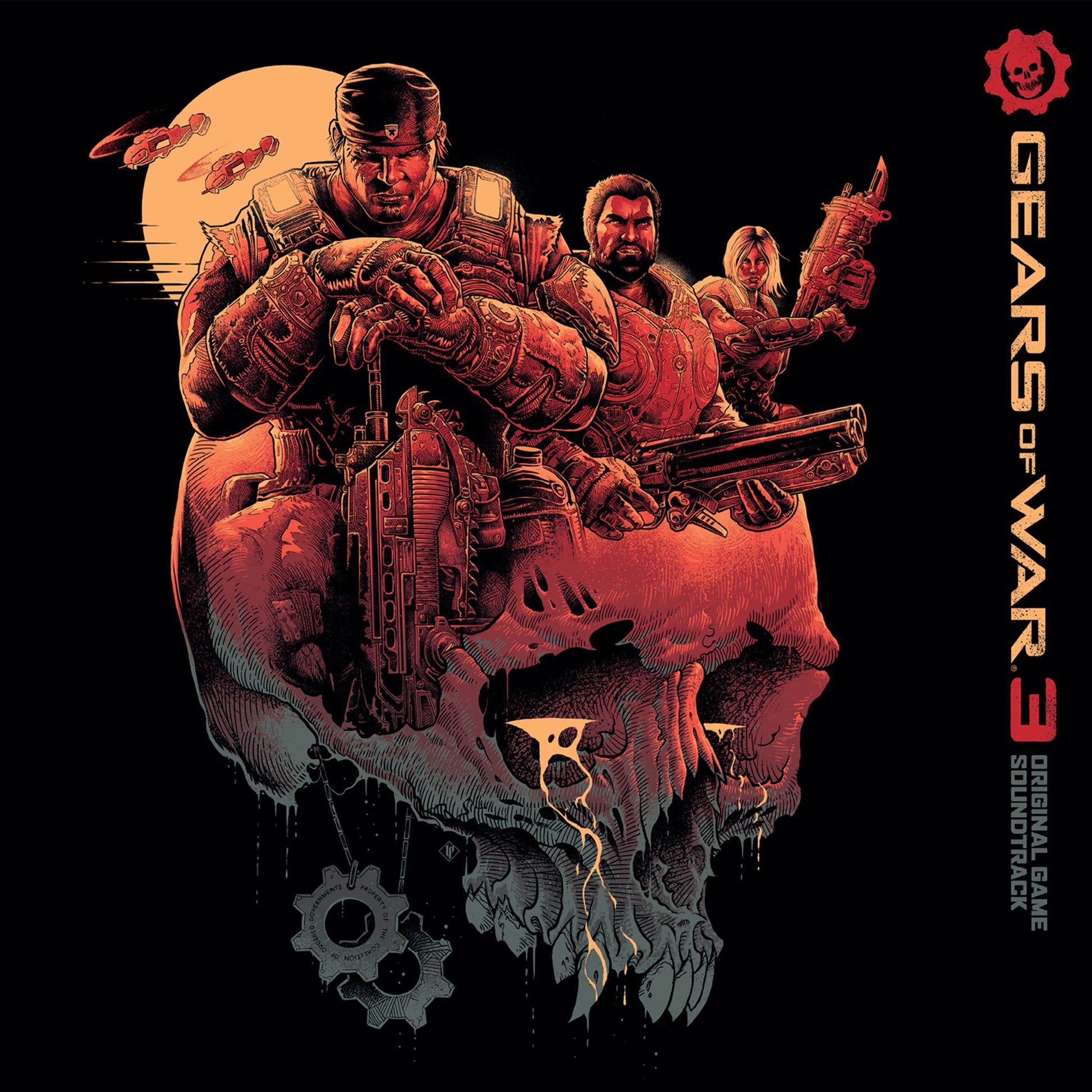 Gears Of War 3 (Original Soundtrack) Vinyl Record