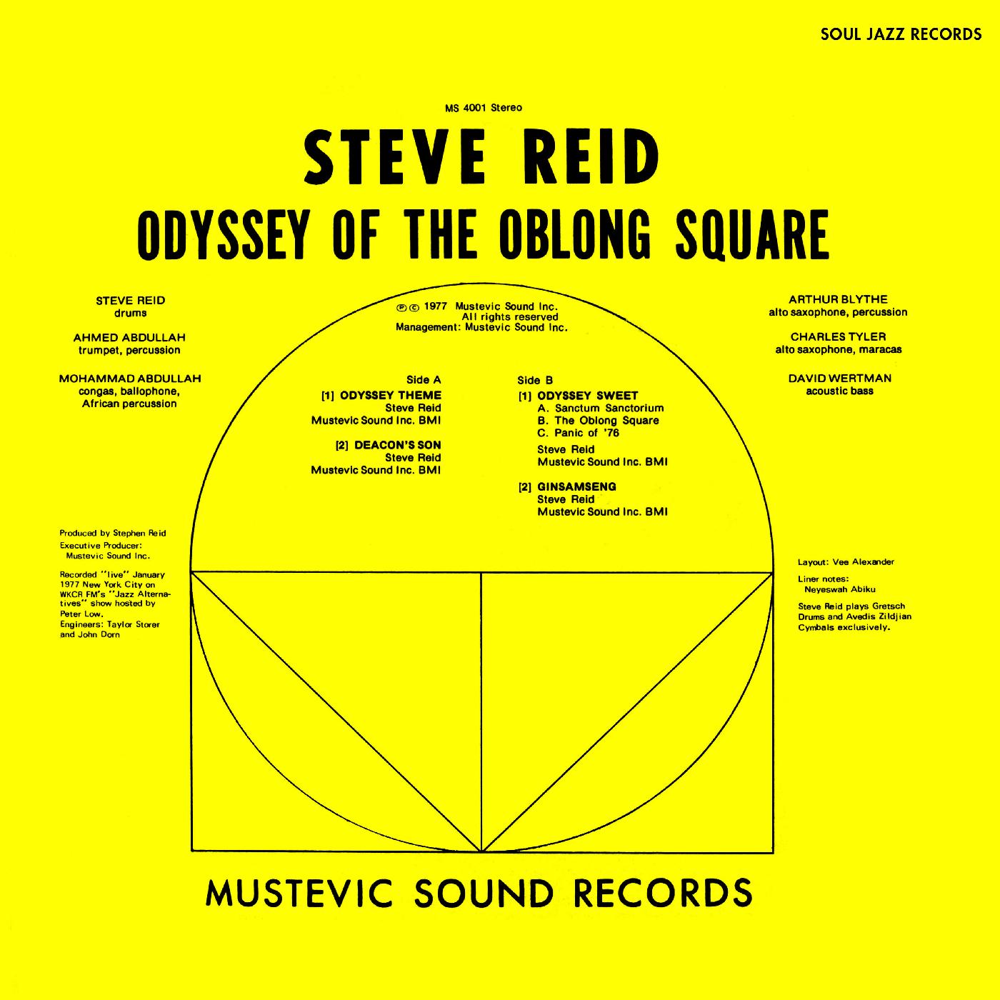 Odyssey of the Oblong Square (GOLD VINYL) Vinyl Record