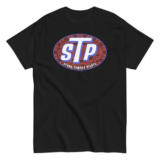 Stone Temple Pilots Classic Logo Mens T Shirt Black