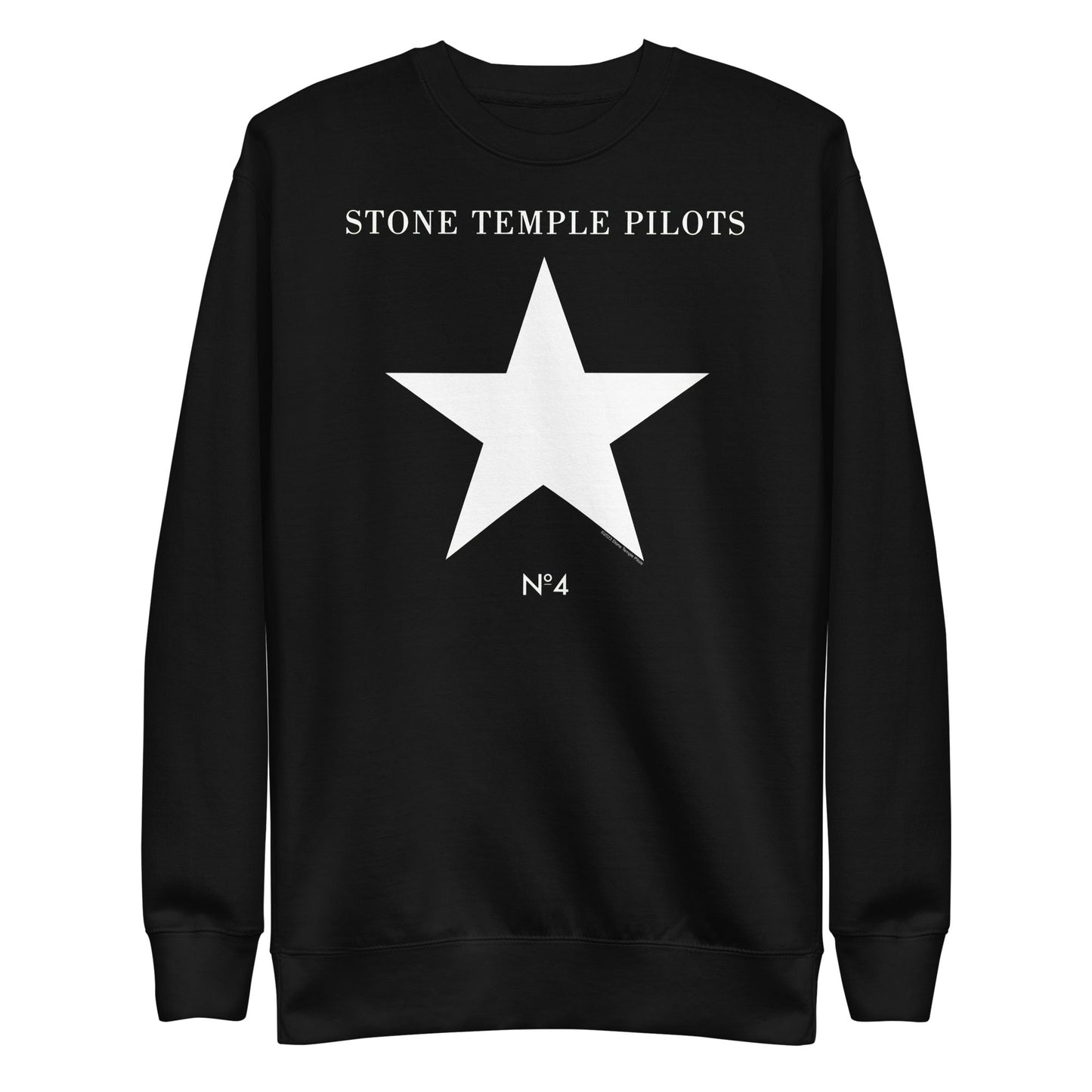 Stone Temple Pilots No. 4 Mens Sweatshirt Black