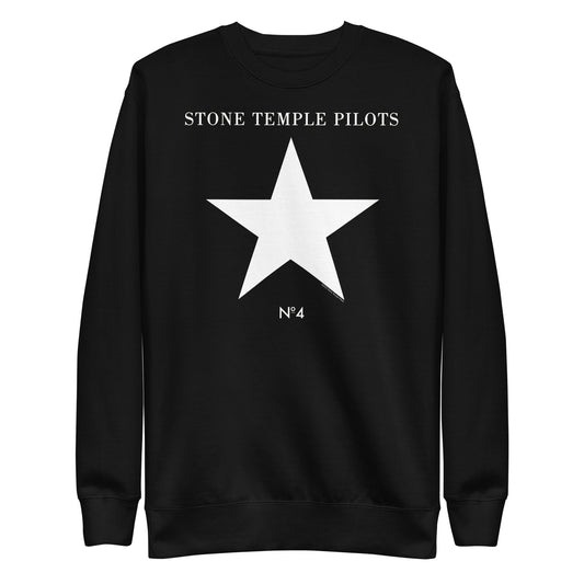 Stone Temple Pilots No. 4 Mens Sweatshirt Black