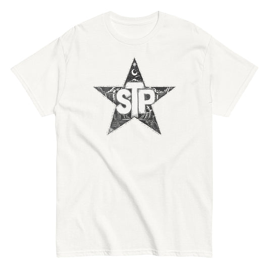 Stone Temple Pilots Star Mens T Shirt Black