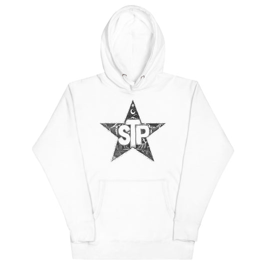 Stone Temple Pilots Star Mens Hoodie Black