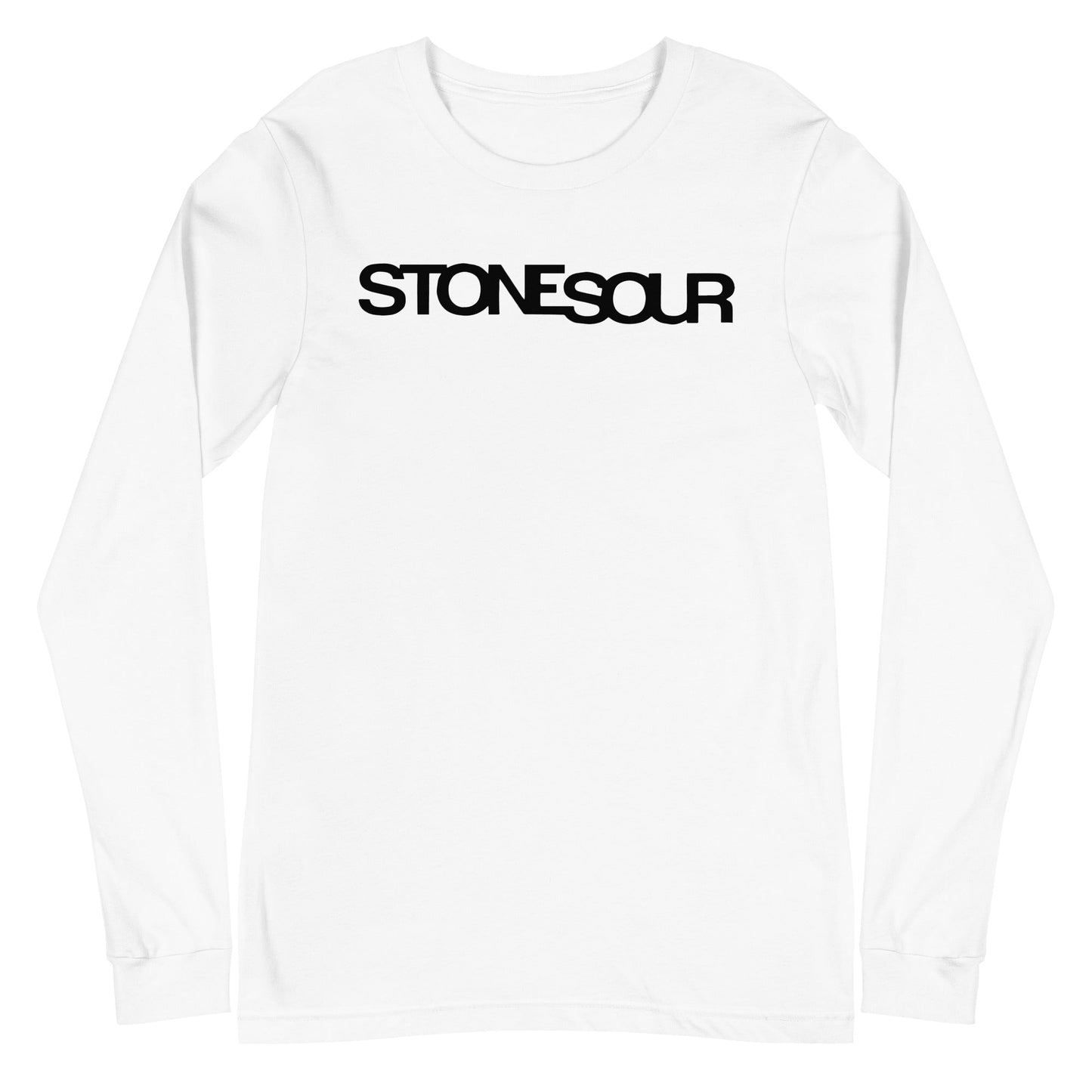 Stone Temple Pilots Black StoneSour Mens Long Sleeve Shirt White