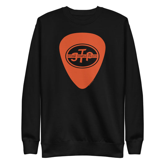 Stone Temple Pilots Guitar Pic Mens Sweatshirt Black