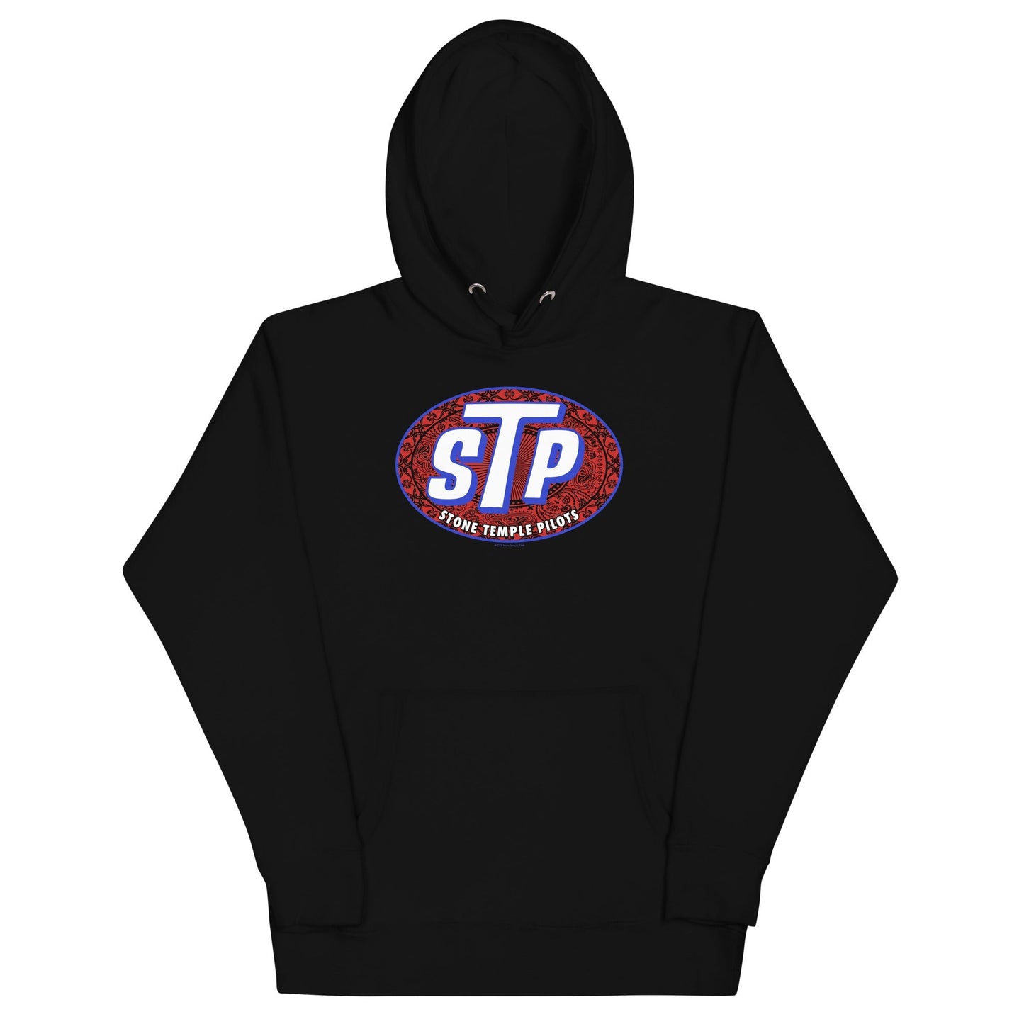 Stone Temple Pilots Classic Logo Mens Hoodie Black