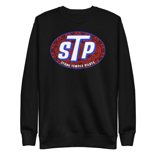 Stone Temple Pilots Classic Logo Mens Sweatshirt Black