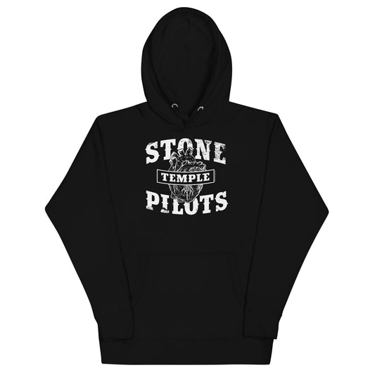 Stone Temple Pilots Heart Logo Mens Hoodie Black