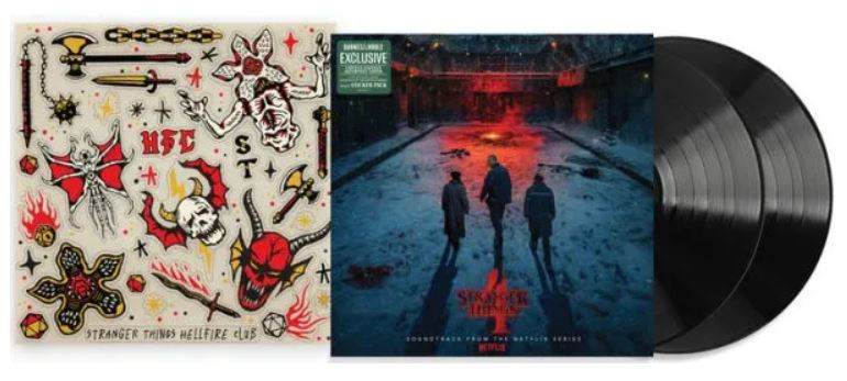 Stranger Things Season 4 Soundtrack (Exclusive 2LP) Vinyl Record