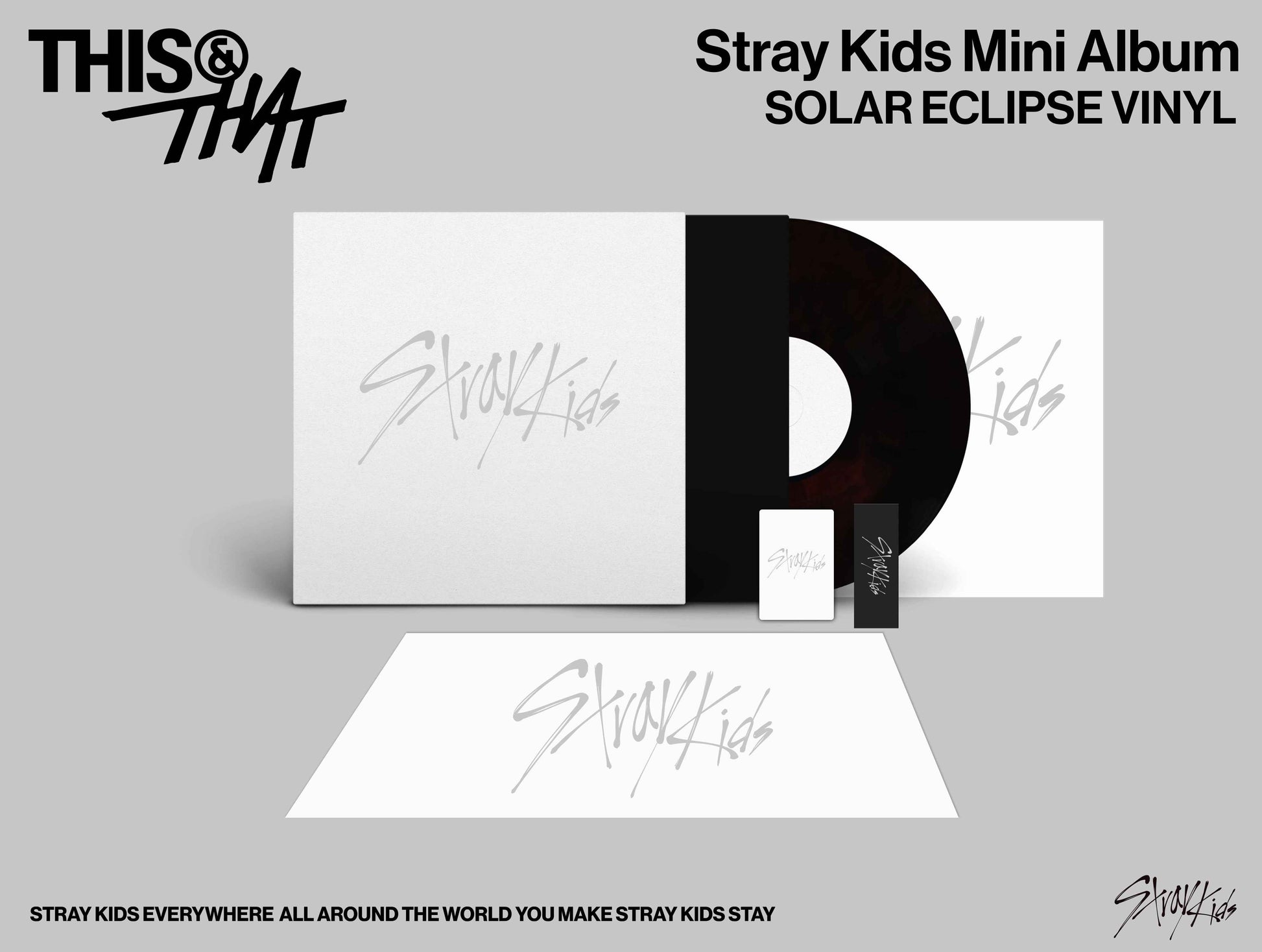 Stray Kids - This & That [Solar Eclipse Vinyl] [Vinyl] Vinyl Record