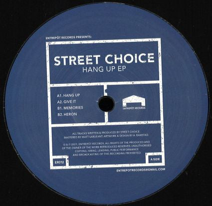 Hang Up EP  Generic Vinyl Record