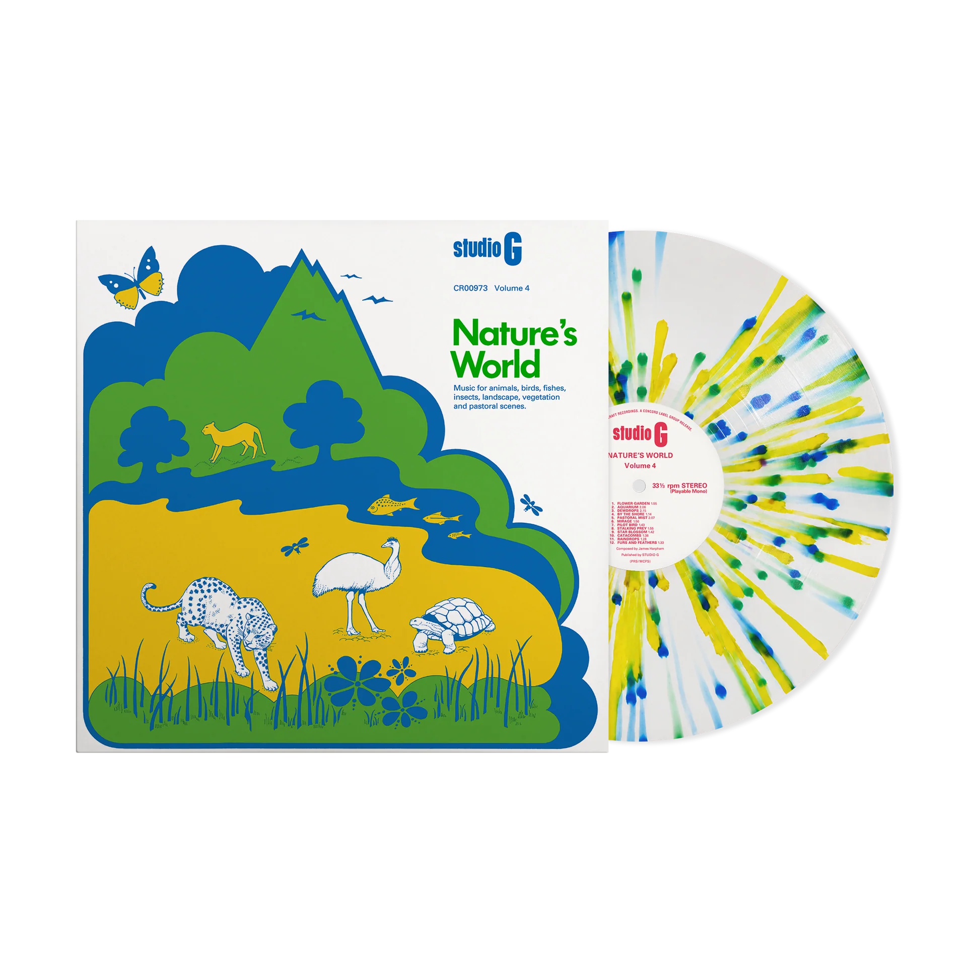 PRE-ORDER Studio G - Nature'S World (Jazz Dispensary Series) [Multicolor Splatter LP] [Vinyl] Vinyl Record