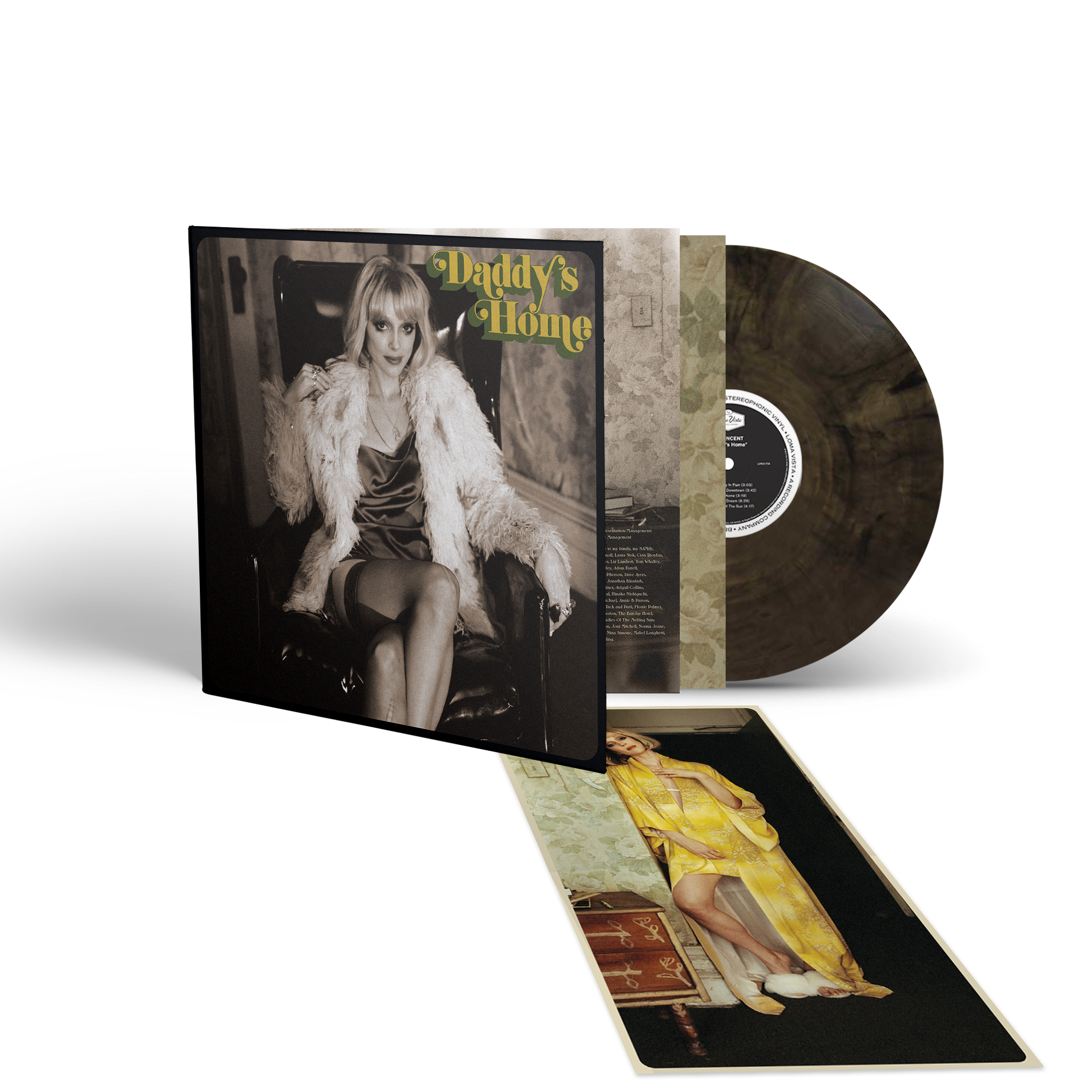 St. Vincent - Daddy's Home Online Exclusive Color Standard LP Vinyl Record