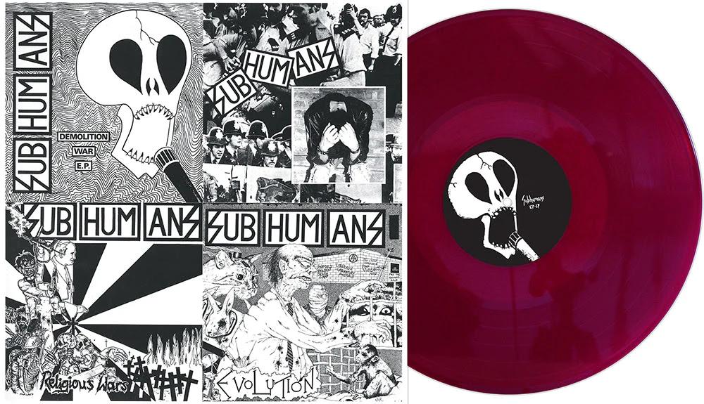 Subhumans - EP-LP (Indie Exclusive, Deep Purple Vinyl) [Vinyl] Vinyl Record