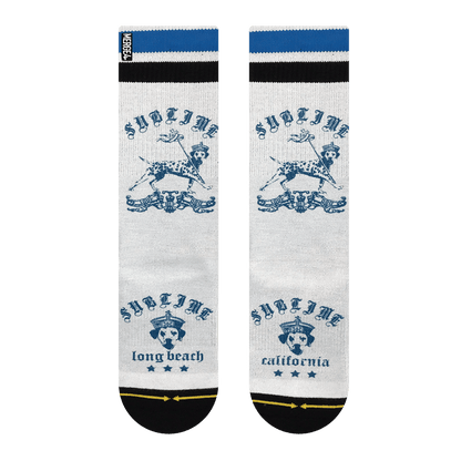 Sublime Lou Dog Adult Crew Socks
