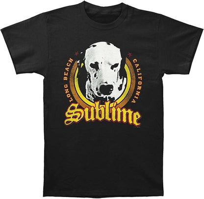 Sublime Lou Dog Dalmation Mens T Shirt Black Officially Licensed