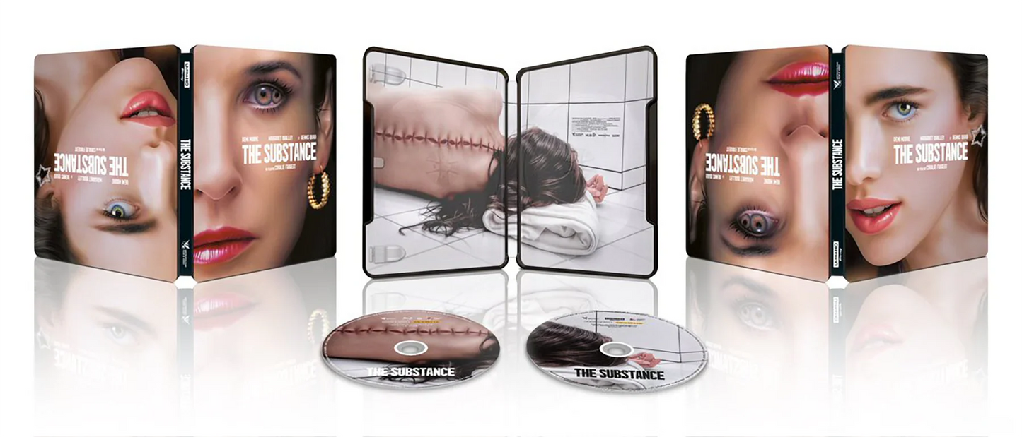 The Substance - Limited Edition Steelbook (4K Ultra HD + Blu-ray)
