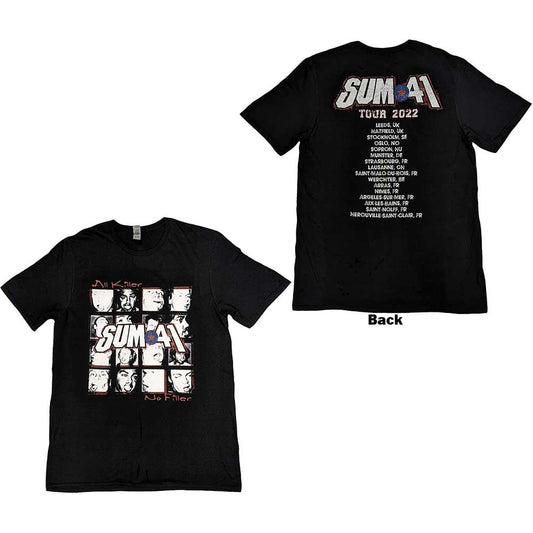 Sum 41 AKNF Grid European Tour 2022 [T-Shirt] Officially Licensed