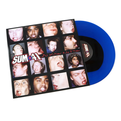 Sum 41 - All Killer No Filler (Limited Edition, Blue & Black Colored Vinyl) [Vinyl] Vinyl Record