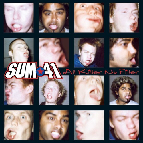 Sum 41 - All Killer No Filler (Limited Edition, Blue & Black Colored Vinyl)  Vinyl Record