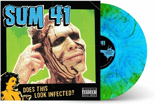 Does This Look Infected (Limited Edition, 180 Gram Blue Swirl Vinyl) [Import] Vinyl Record