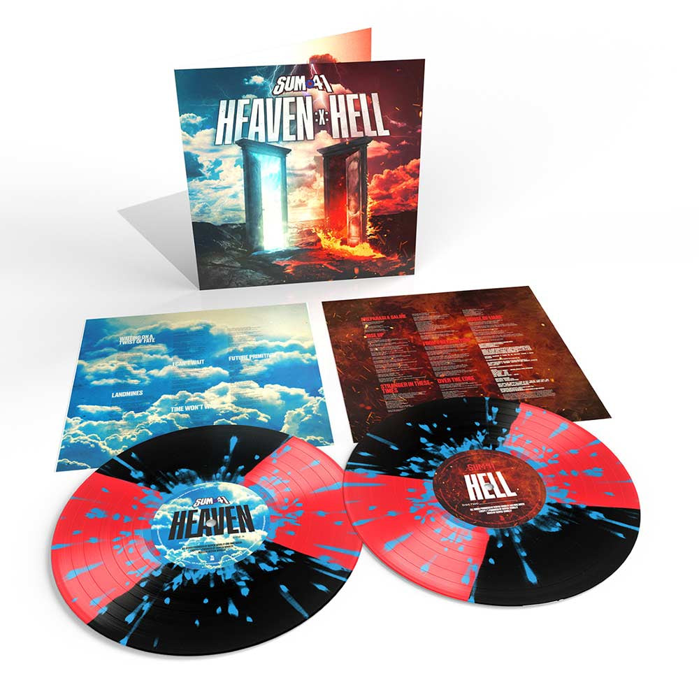 Heaven :x: Hell (Indie Exclusive, Colored Vinyl, Red & Black Quad W/ Blue Splatter) (2 Lp's) Vinyl Record