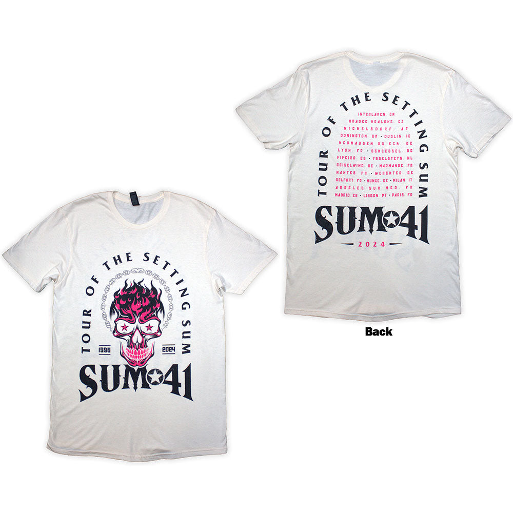 Sum 41 Tour '24 Pink Skull [T-Shirt]