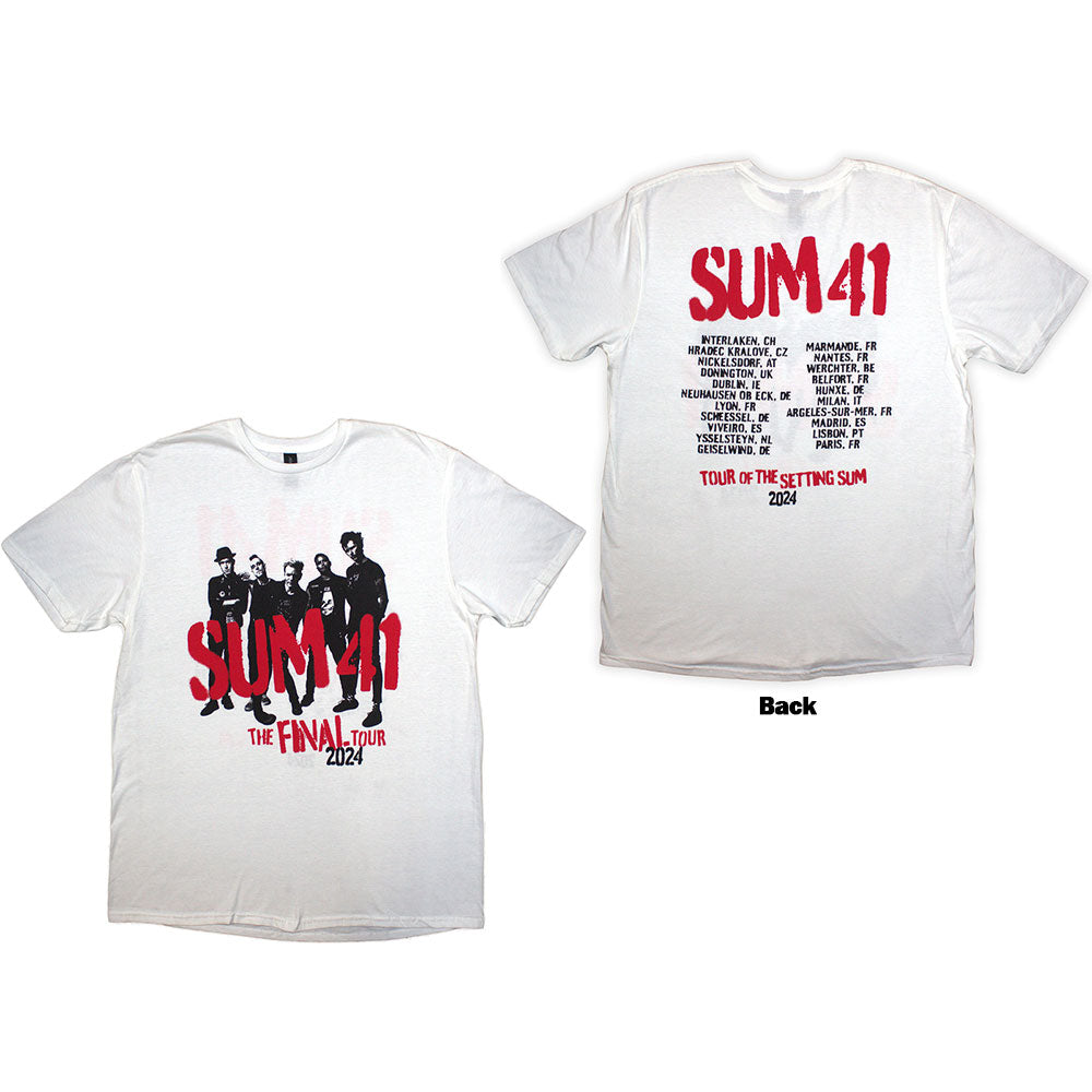 Sum 41 Tour '24 Spray Paint [T-Shirt] Officially Licensed