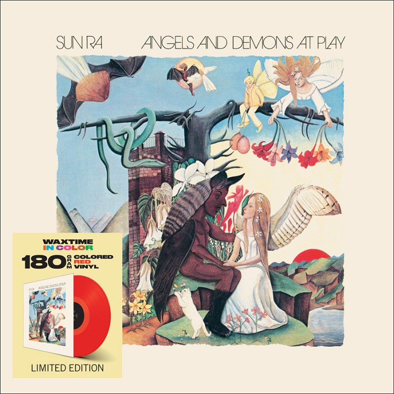 Sun Ra - Angels And Demons At Play (180 Gram Vinyl, Colored Vinyl, Red) [Import] Vinyl Record