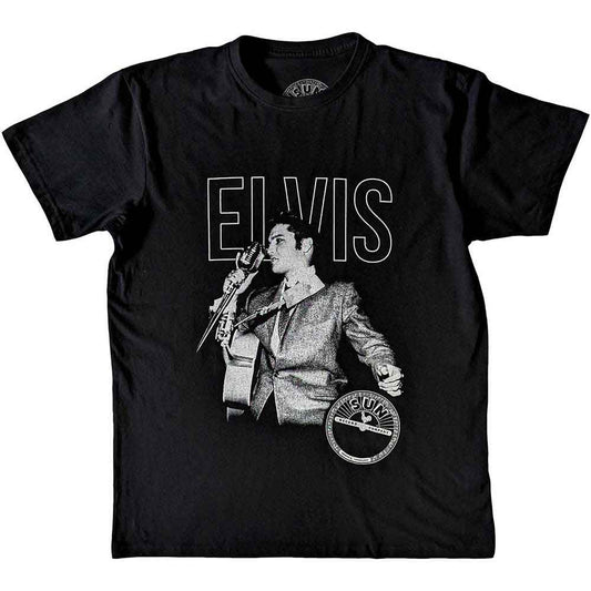 Sun Records Elvis Live Portrait [T-Shirt]